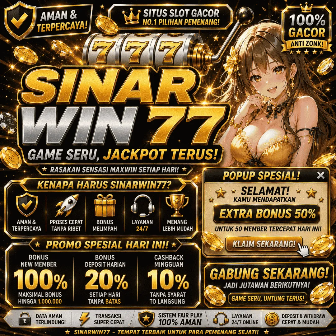 SINARWIN77 Banner